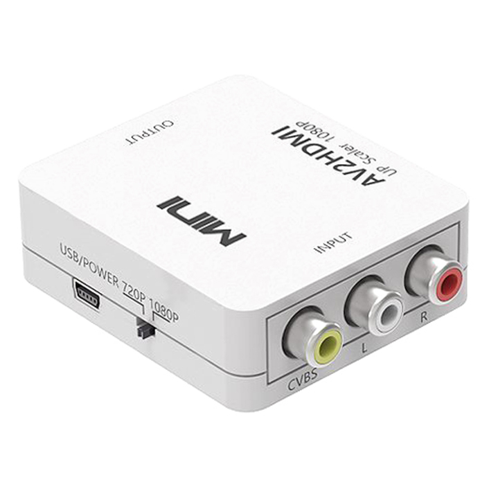 Conversor HDMI Input a 3 RCA Output, audio y vídeo, Andowl, Correos  Market